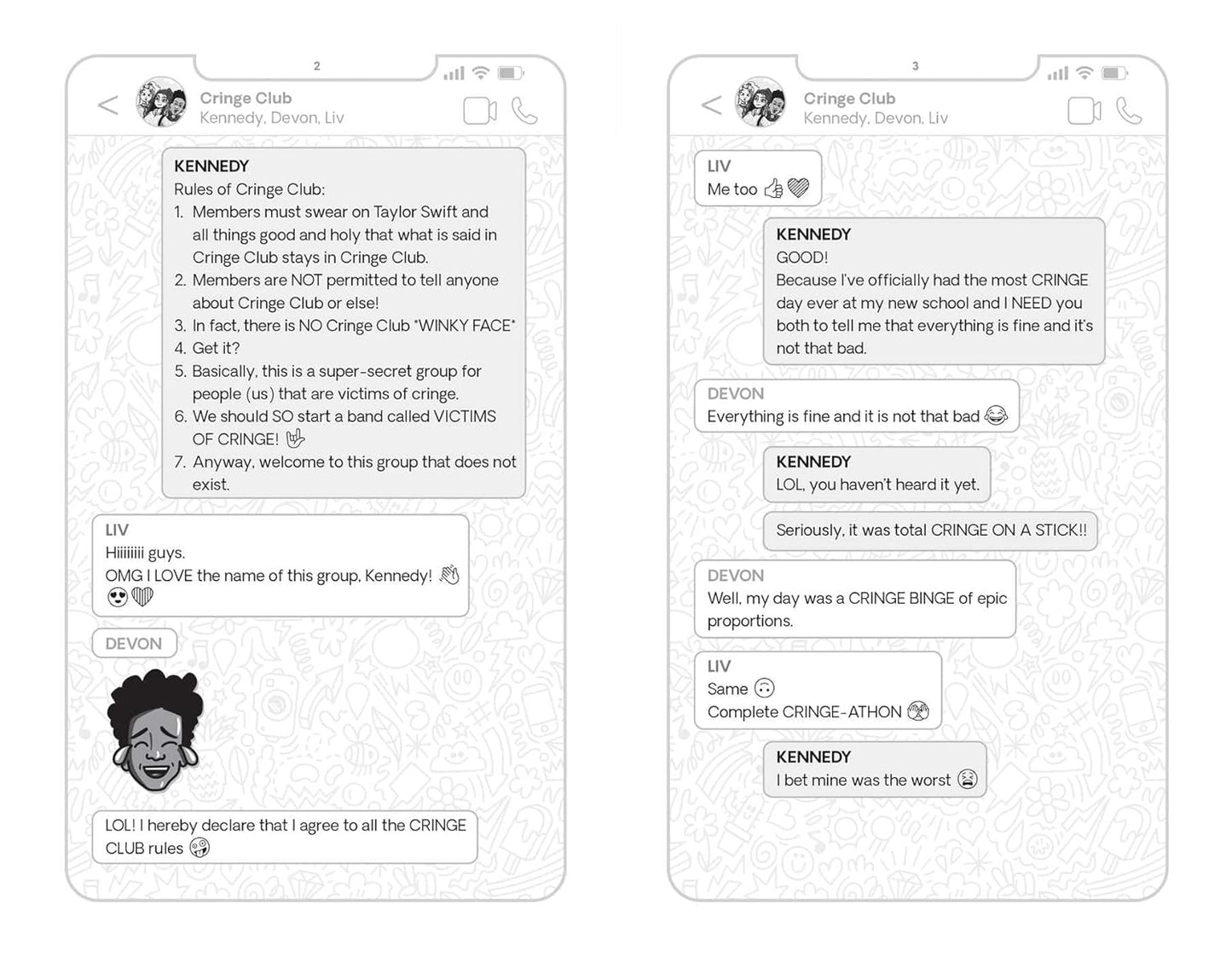 Cringe Club by Emily-Jane Clark